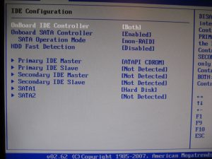 AM2NF3-VSTA Bios IDE Configuration