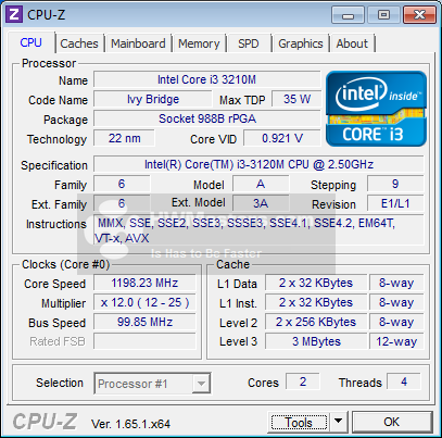 Core i3-3210M