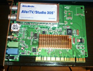 AverTV 305 Studio и радиатор от HD 4850