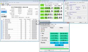 Crucial V4 256 GB S5FAMM25 P7P55D LE