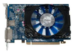 HIS R7 250 Card Top View