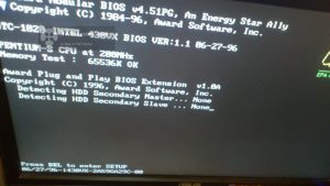 Pentium 1 with SATA HDD