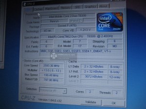 T8300 CPU-z