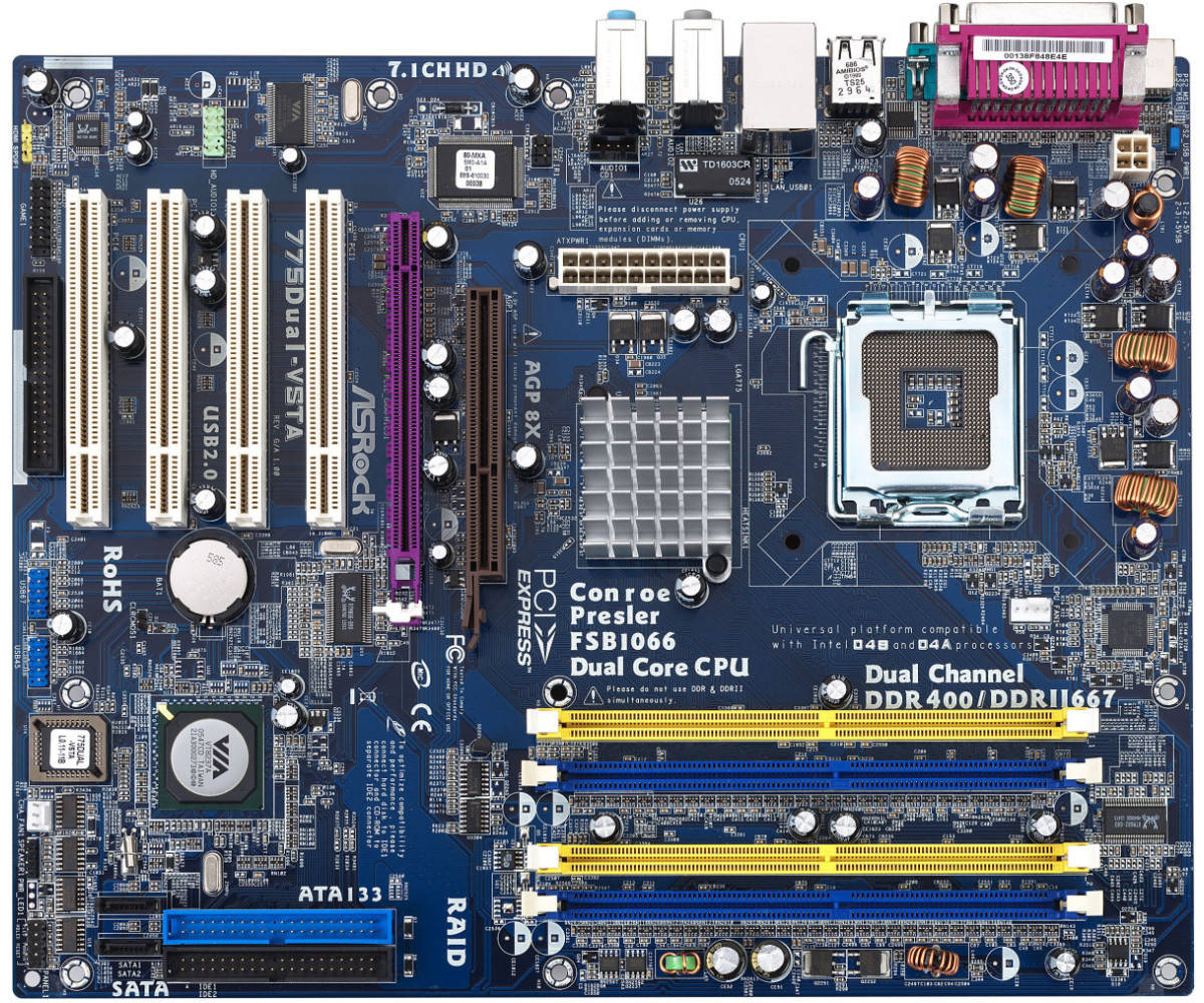 AsRock 775Dual-VSTA