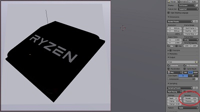 AMD Ryzen Blender Sample Size 150