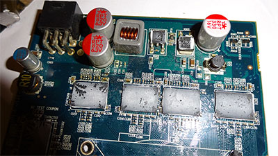 Sapphire HD 4850 Overclock Capacitors Replace